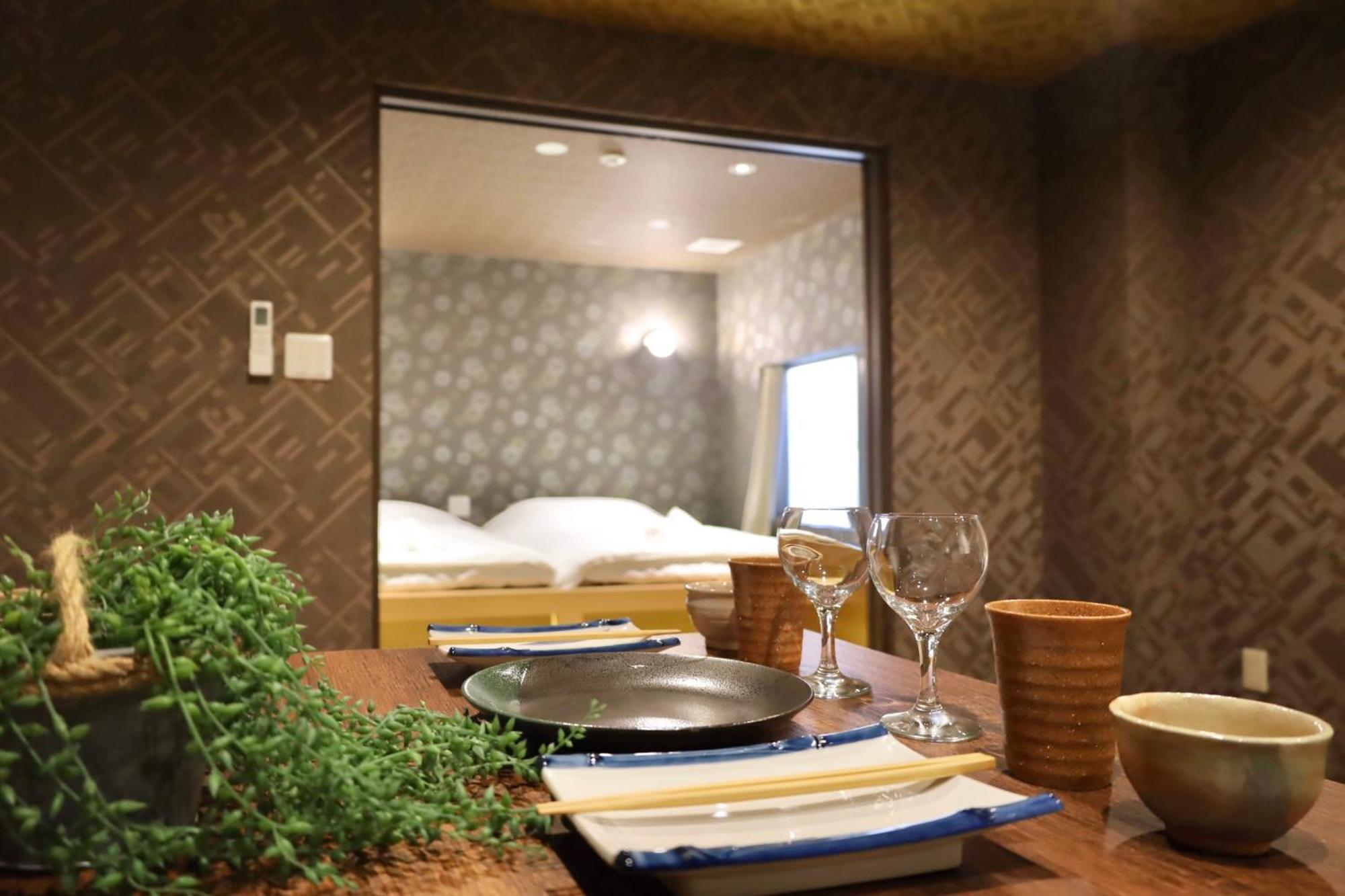 泊露hakuro 1階 Apartman Tokió Kültér fotó