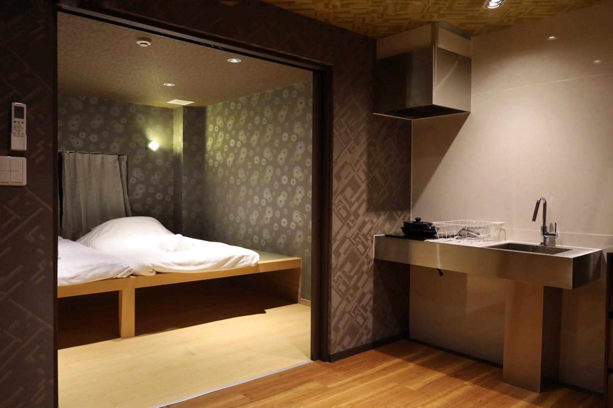 泊露hakuro 1階 Apartman Tokió Kültér fotó